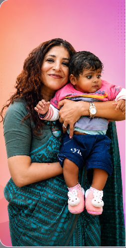 Dr. Archana Shrivastava with Baby